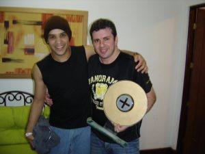 2005 - Gleison Tulio abrindo pela primeira vez o show de seu amigo Emmerson Nogueira