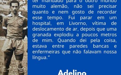 Adelino, o pedro-leopoldense que lutou na guerra e foi craque no Cruzeiro