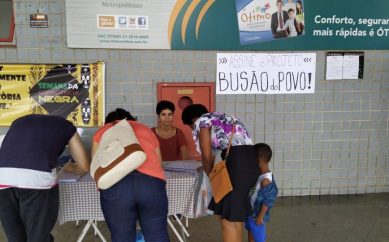 Lembra do projeto Busão do Povo? É hora de retomar e contamos com os vereadores eleitos!