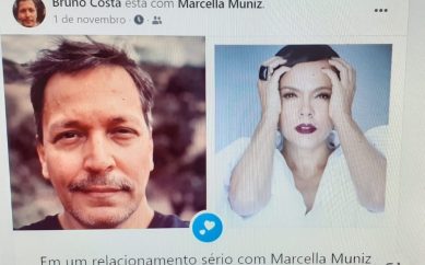 Bruno Costa assume “relacionamento sério” com Marcella Muniz