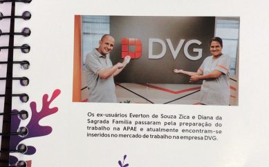 DVG Grupo patrocina agenda da Apae