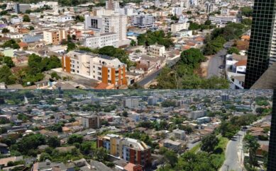 Cidade que cresce para cima: a diferença em 11 anos