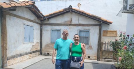 Visita a Pedro Leopoldo de um admirador de Chico Xavier