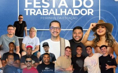 Festa do Trabalhador acontece na Praça da Estação e na região norte