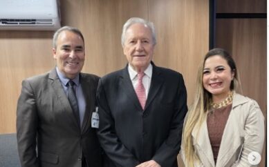 Encontro com o Ministro Lewandowsky em Brasília