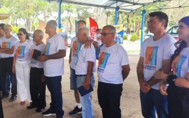 Churrasco da ASEP homenageia Jarbas Fernandes Soares e Tiago de Brito