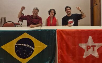 Camila Rajão reassume presidência do PT com casa cheia